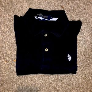 Jet black Polo shirt